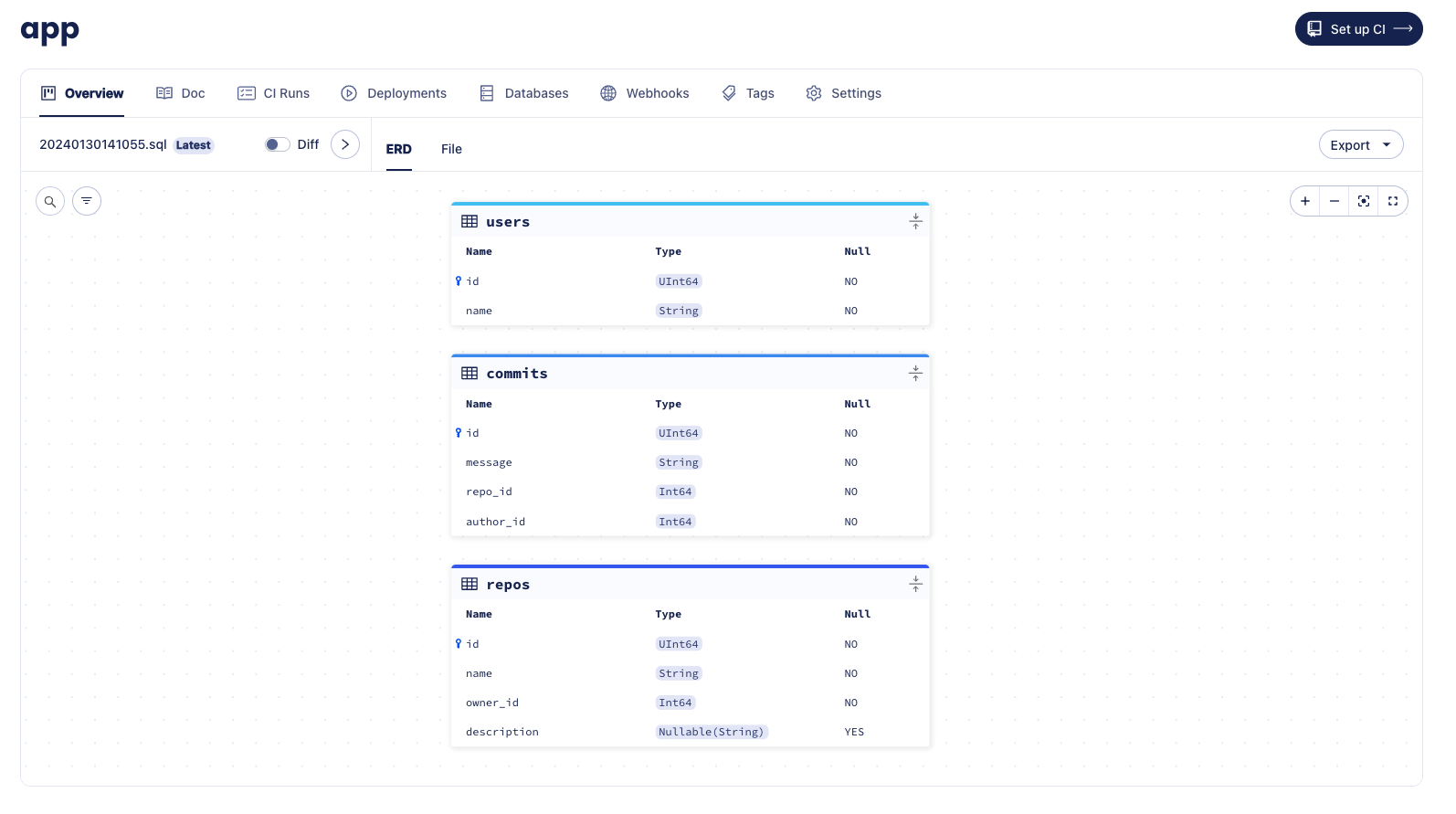 clickhouse migrate push